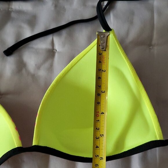 European Aztec-Tribal pattern halter padded Bikini- NWOT - Picture 9 of 14